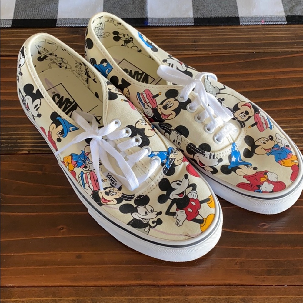 Vans Disney Authentic Mickey Mouse Birthday